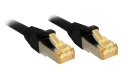 Lindy Network Cable Cat 7 SFTP (Black) - 7.5 m