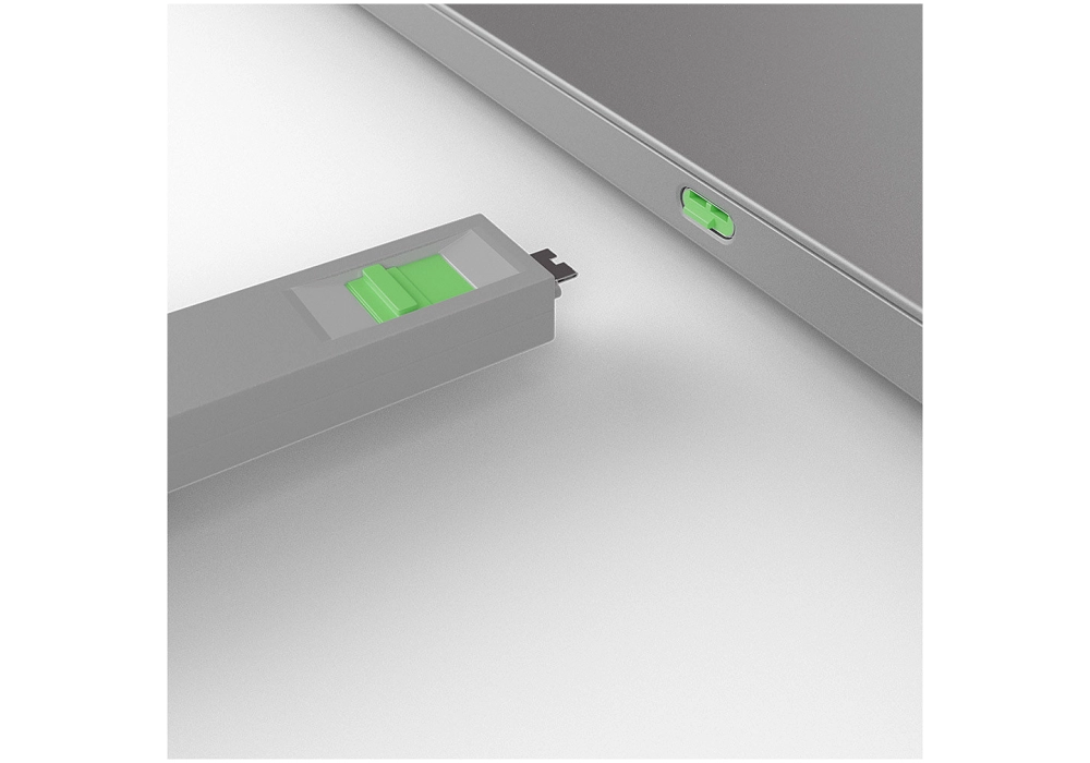 Lindy USB Type-C Port Lock - 4x - Tool Kit (Green)