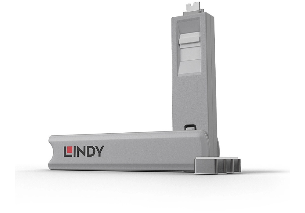 Lindy USB Type-C Port Lock - 4x - Tool Kit (White)