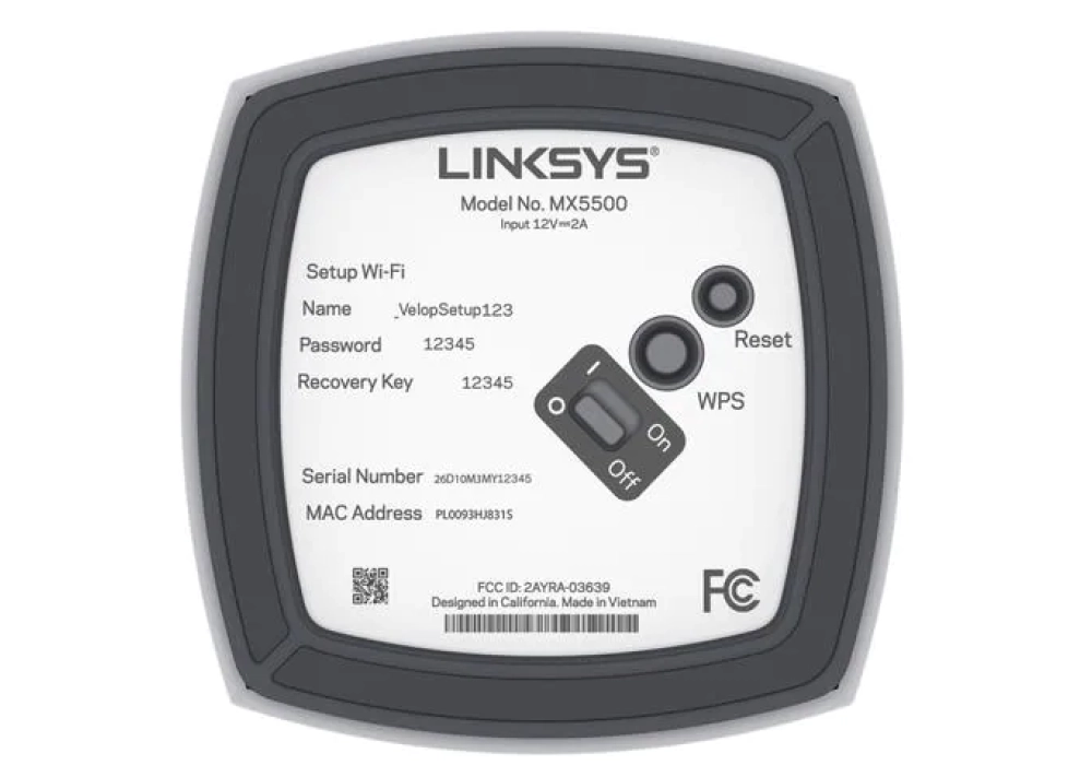 Linksys Système Mesh Atlas Pro 6 Lot de 2