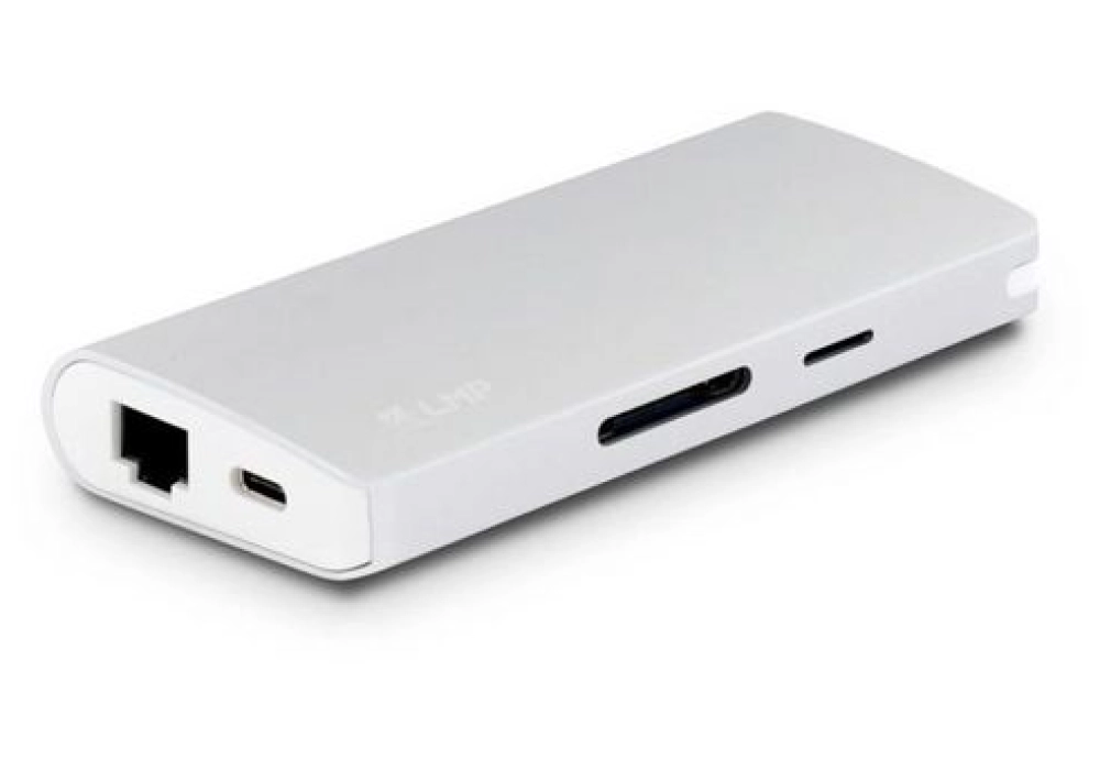 LMP USB-C Travel Dock (Silver)
