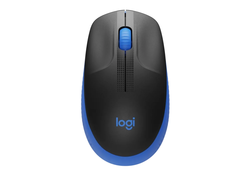 Logitech Full-size Wireless Mouse M190 (Blue)