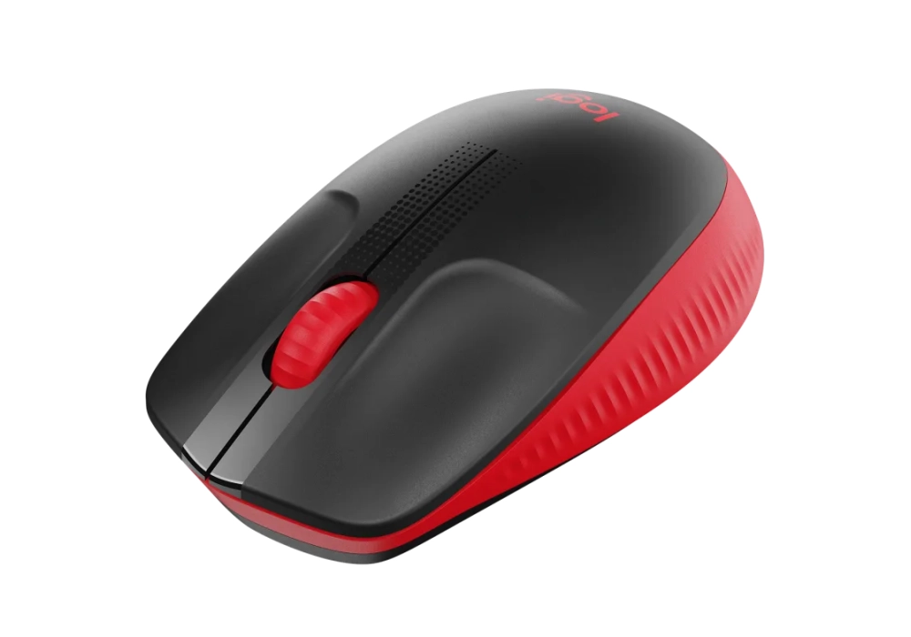 Logitech Full-size Wireless Mouse M190 (Red)