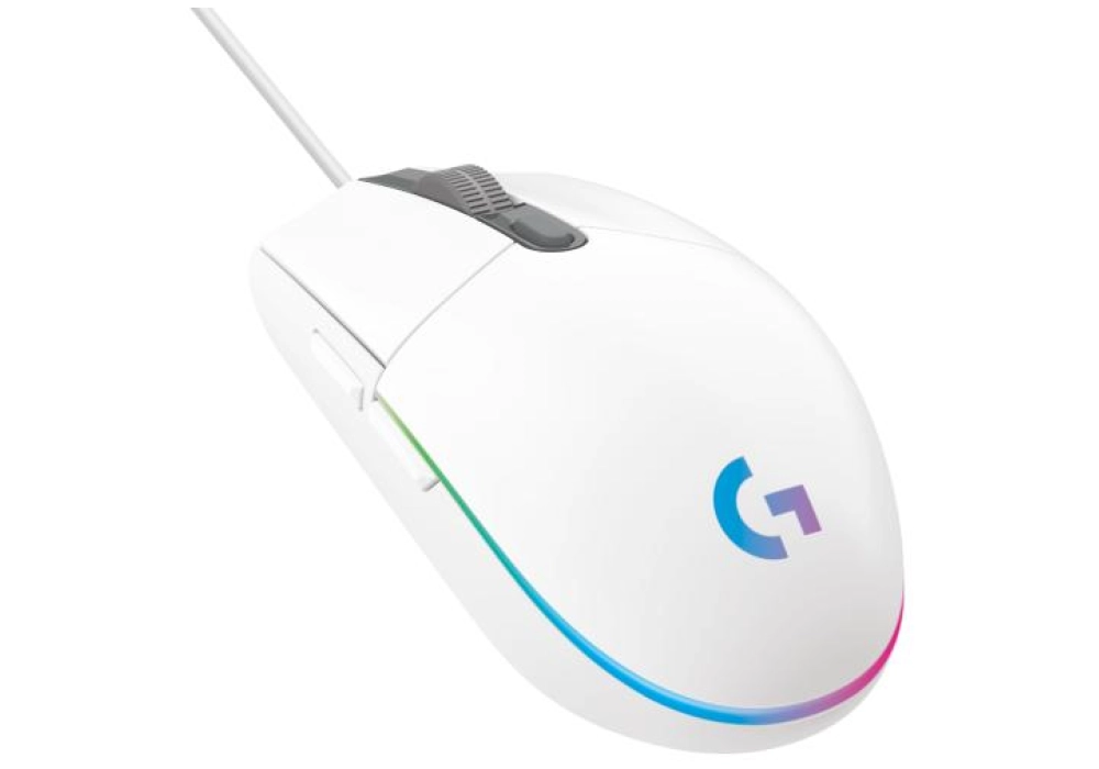 Logitech G203 Lightsync Gaming Mouse (Blanc)