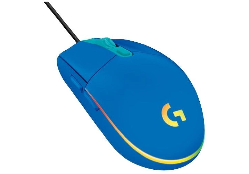 Logitech G203 Lightsync Gaming Mouse (Bleu)