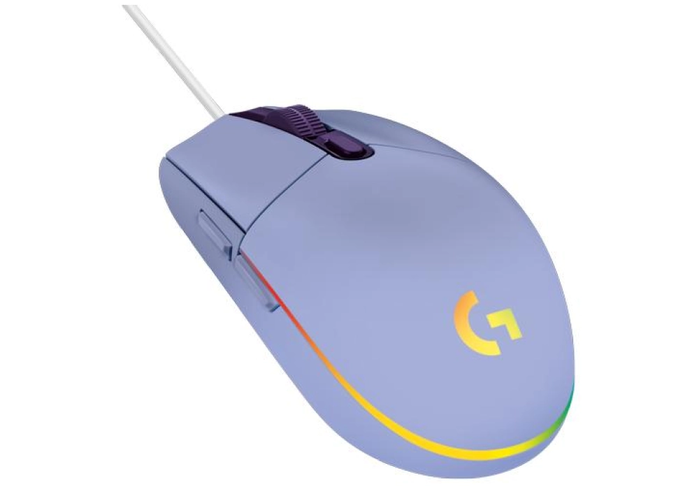 Logitech G203 Lightsync Gaming Mouse (Violet)