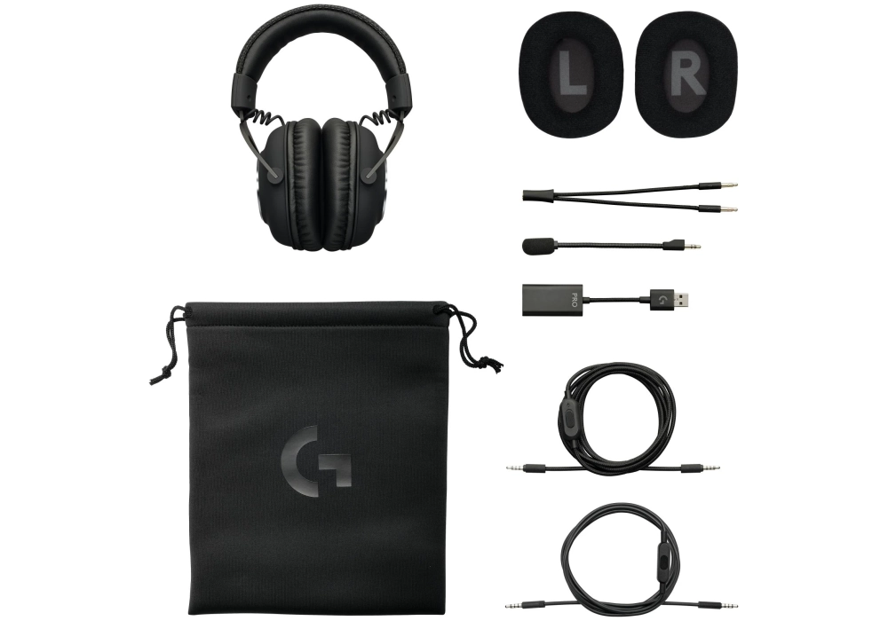 Logitech Headset G PRO X Gaming (Black)