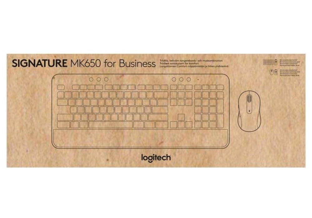 Logitech MK650 Combo for Business (Blanc - CH)
