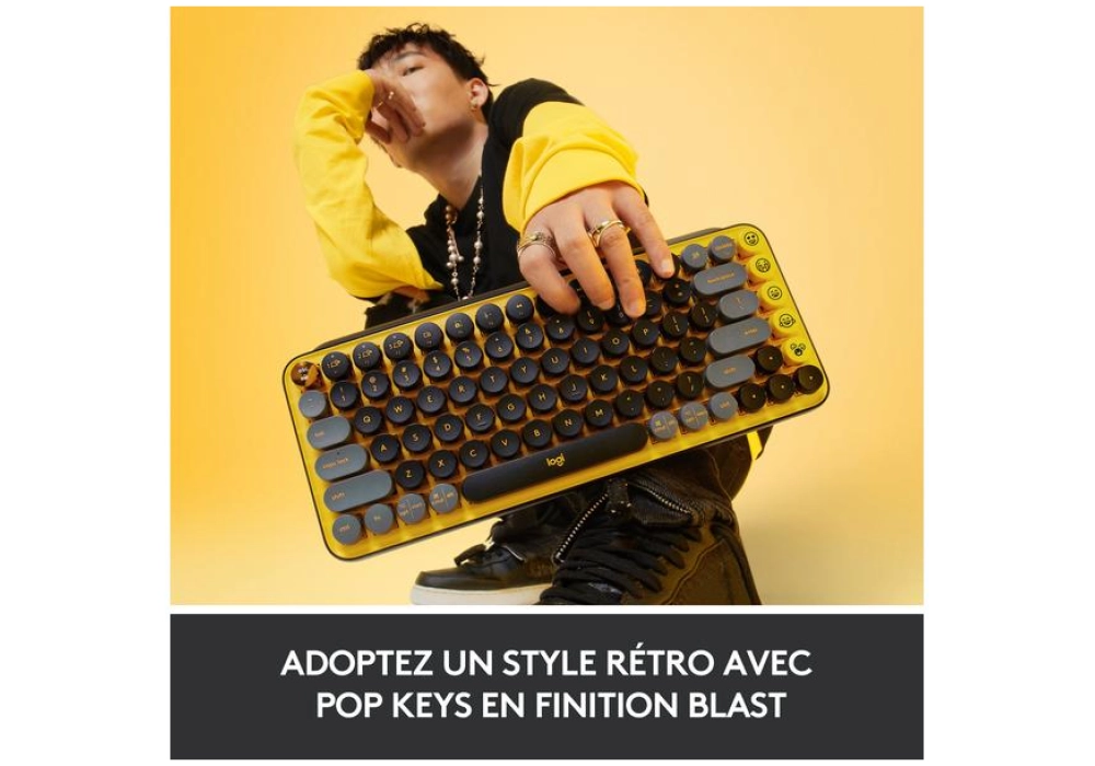 Logitech POP Keys (Blast Yellow)