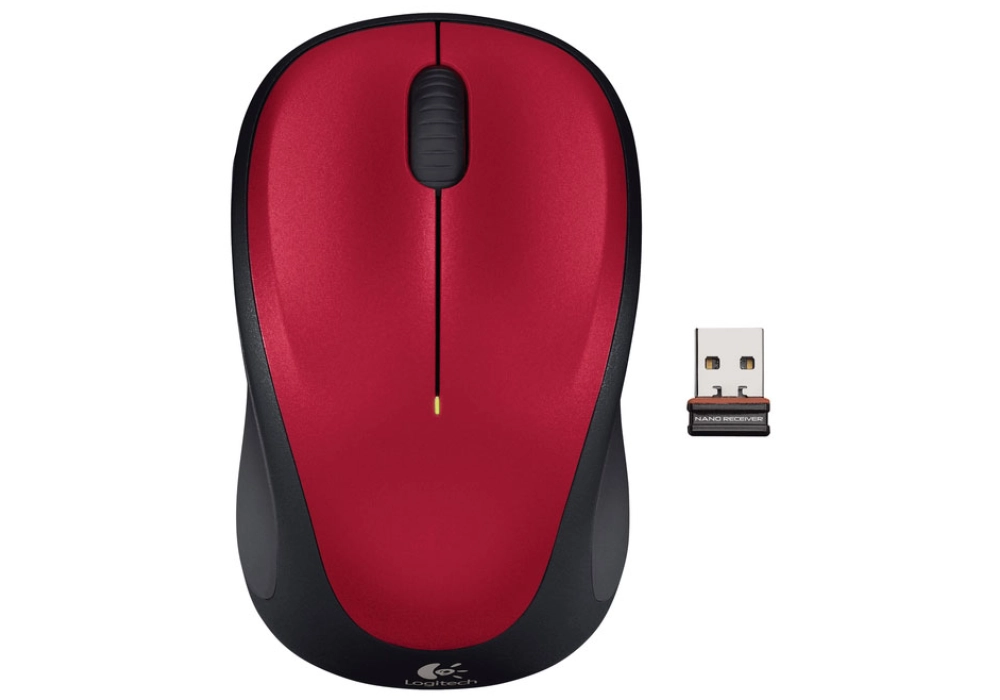Logitech Wireless Mouse M235 (Red)