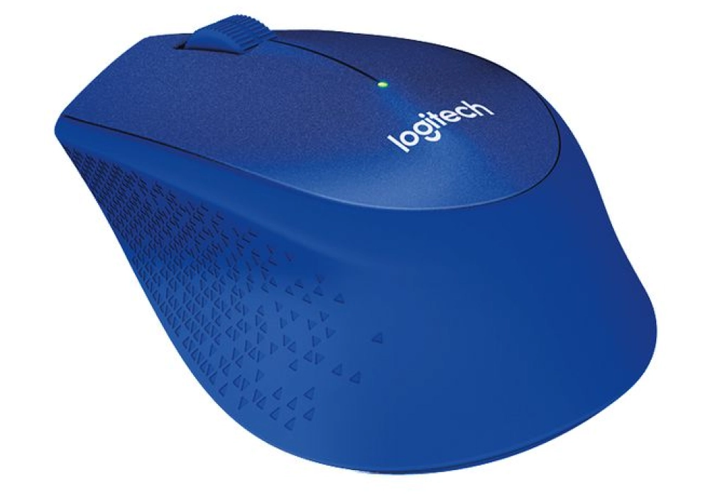 Logitech Wireless Mouse M330 Silent Plus (Blue)