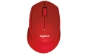 Logitech Wireless Mouse M330 Silent Plus (Red)
