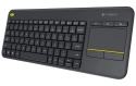 Logitech Wireless Touch Keyboard K400 Plus (Black) CH Layout