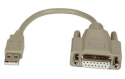 M-Cab Adaptateur USB-A mâle vers D-SUB15 Gameport