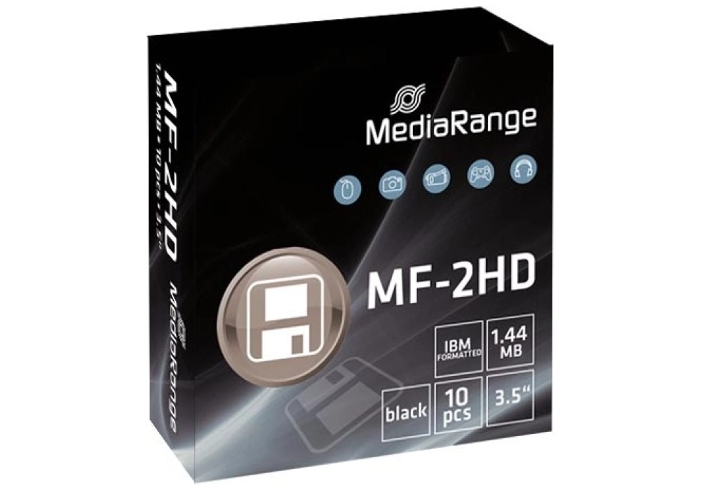 MediaRange Pack 10 Disquettes 3.5