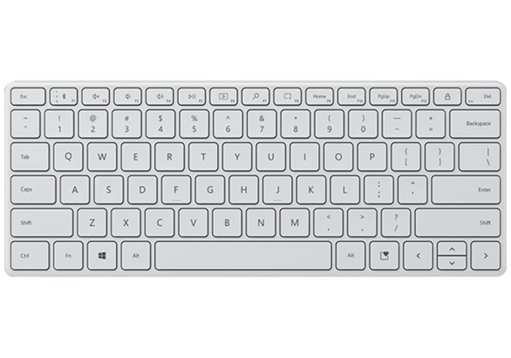 Microsoft Designer Compact Keyboard - Glacier (CH Layout)