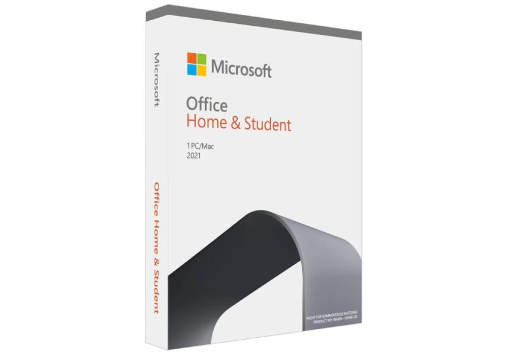Microsoft Office Home & Student 2021 - Boite - DE