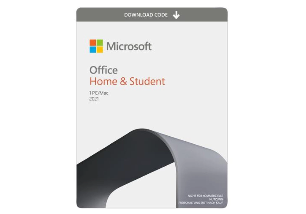 Microsoft Office Home & Student 2021 - ESD - Multilingue