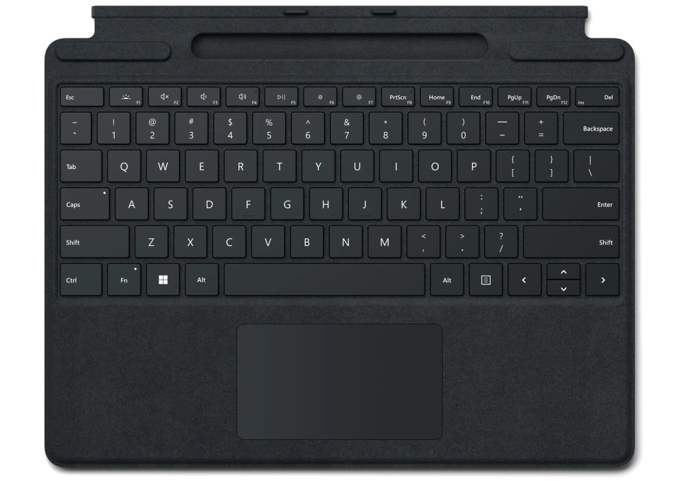 Microsoft Surface Pro 8 / 9 / X Signature Keyboard (Noir - Anglais international)