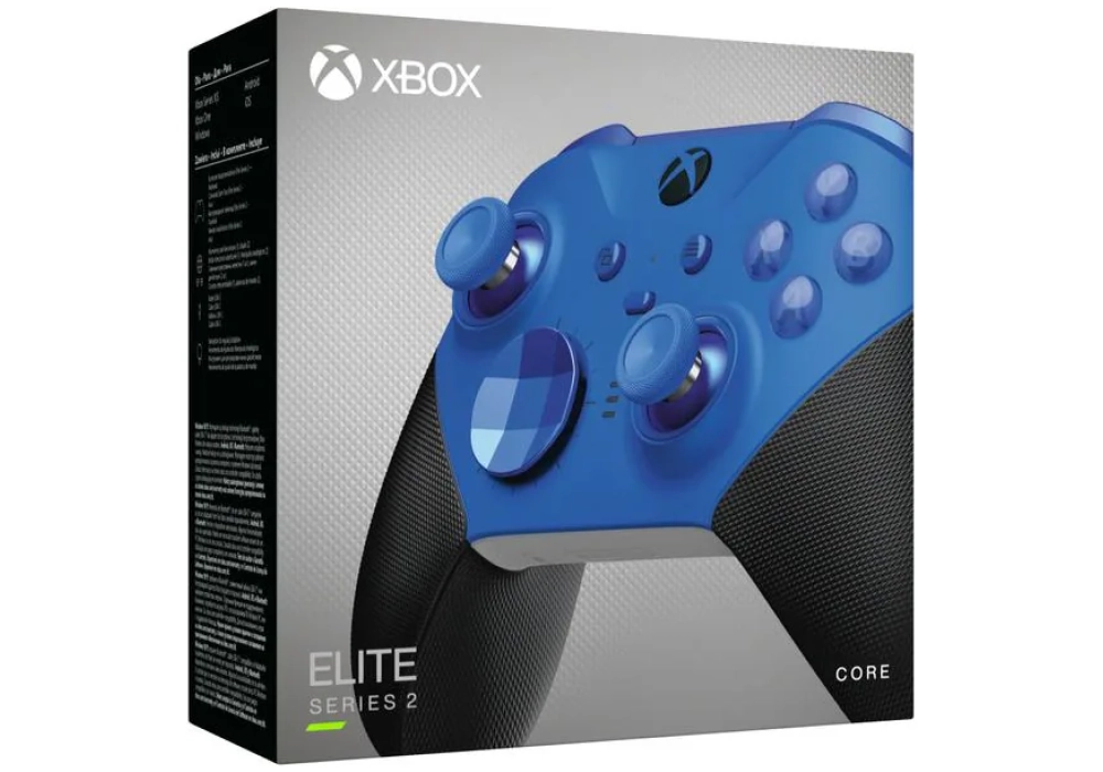 Microsoft Xbox Elite Wireless Controller Series 2 Core (bleu)