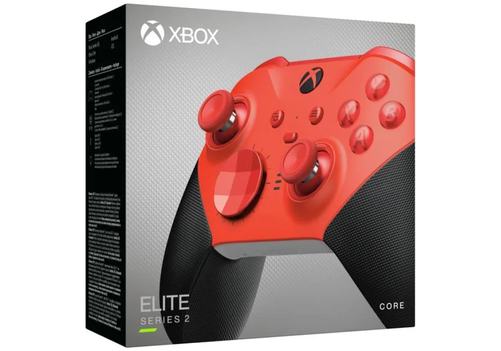 Microsoft Xbox Elite Wireless Controller Series 2 Core (rouge)