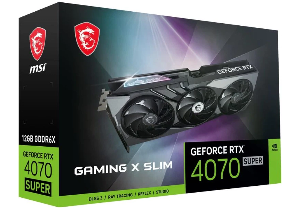 MSI GeForce RTX 4070 Super Gaming X Slim 12 GB