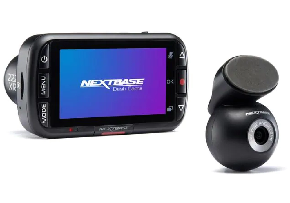 Nextbase 222XRWC Dash Cam Front 1080p + Rear 720p