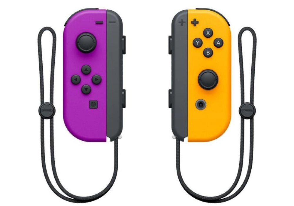 Nintendo Joy-Con Set (Violet néon/Orange néon)