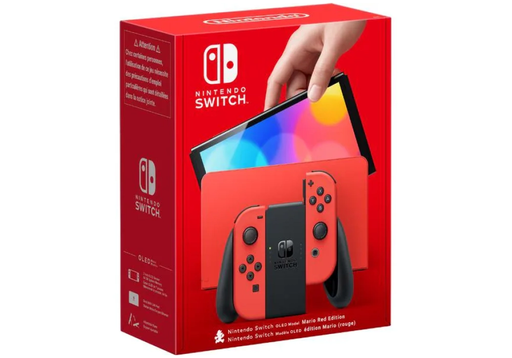 Nintendo Switch Modèle OLED Mario Edition, y compris Mario Wonder
