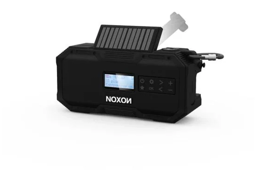 Noxon Radio DAB+ Dynamo Solar 411 Noir