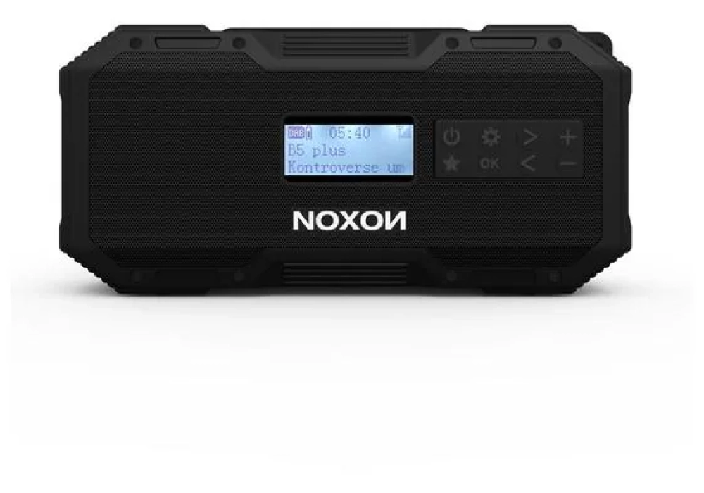 Noxon Radio DAB+ Dynamo Solar 411 Noir