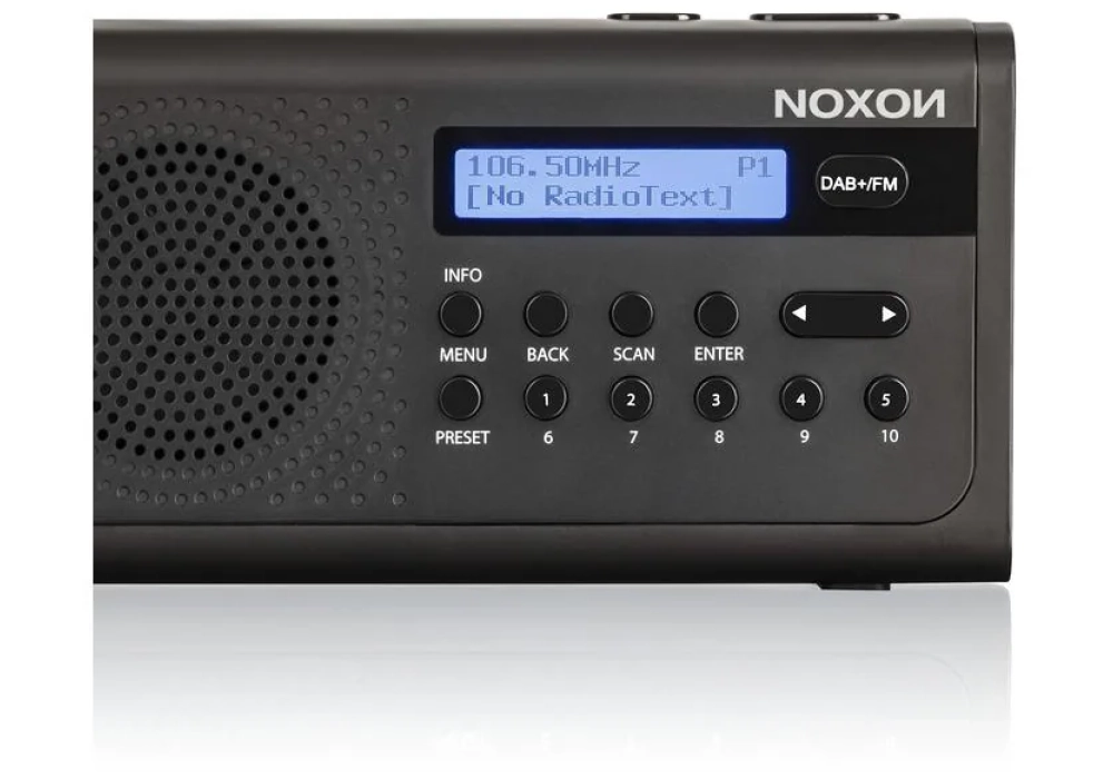 Noxon Radio DAB+ Rigi Noir