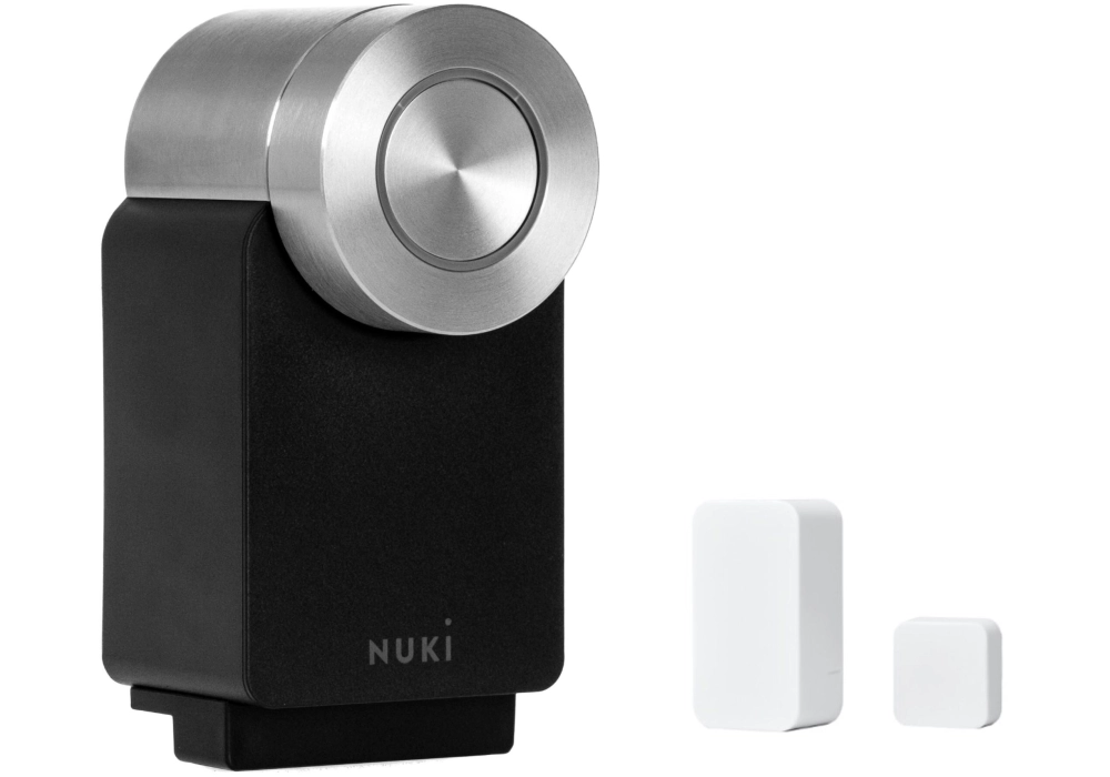 NUKI Smart Lock Pro (4th Gen) + D.Sensor CH Noir