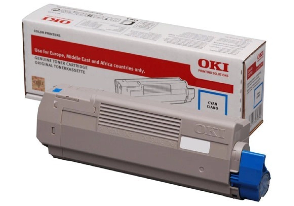 OKI Toner Cartridge - C833/843 - High Capacity - Cyan 