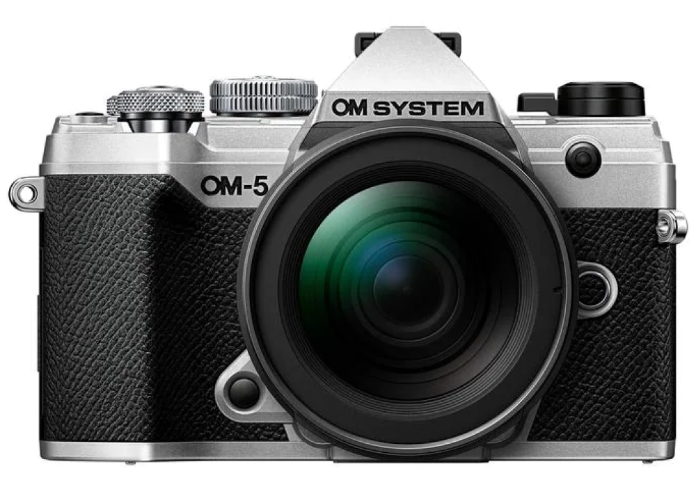 OM-System OM-5 M.Zuiko Digital ED 12-45mm F/4 PRO Argenté