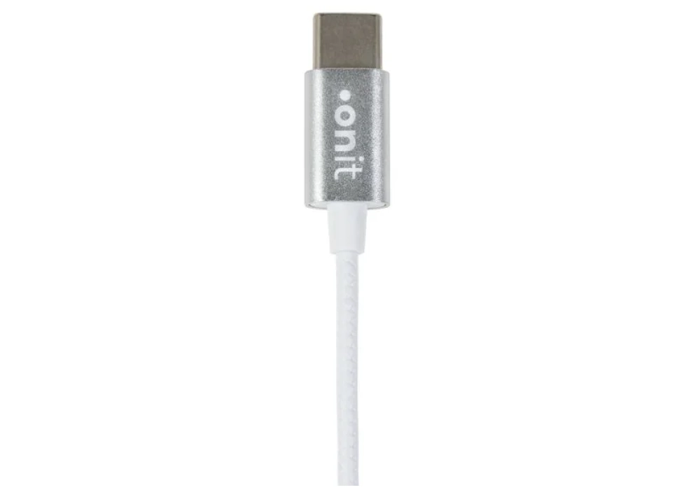 onit Écouteurs intra-auriculaires USB type C Blanc