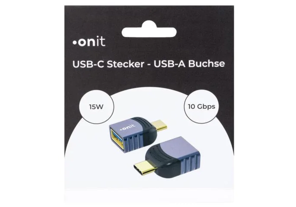onit Adaptateur USB 3.1 Connecteur USB C - Prise USB A