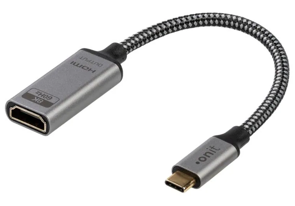 onit Câble-adaptateur USB type C - HDMI