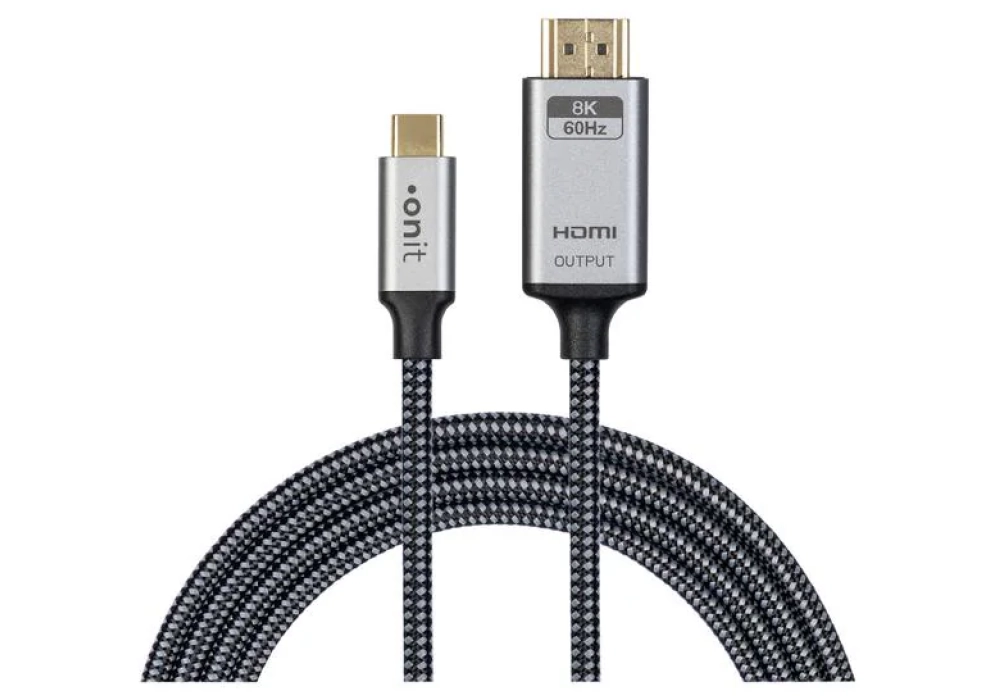 onit Câble USB type C - HDMI, 1 m