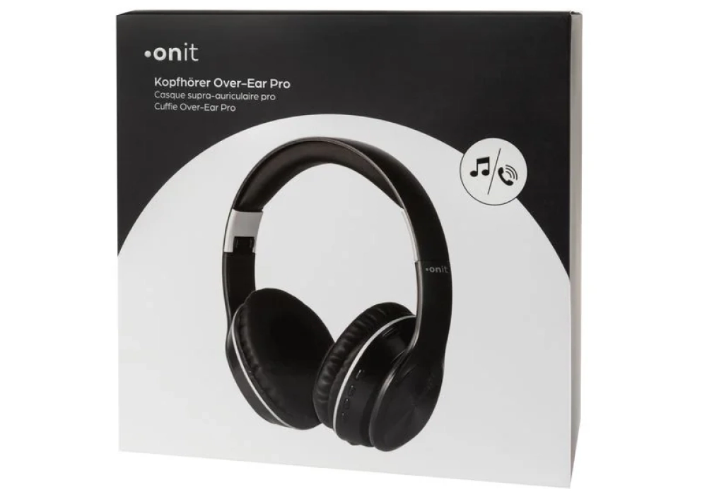 onit Casques supra-auriculaires Wireless Pro Noir
