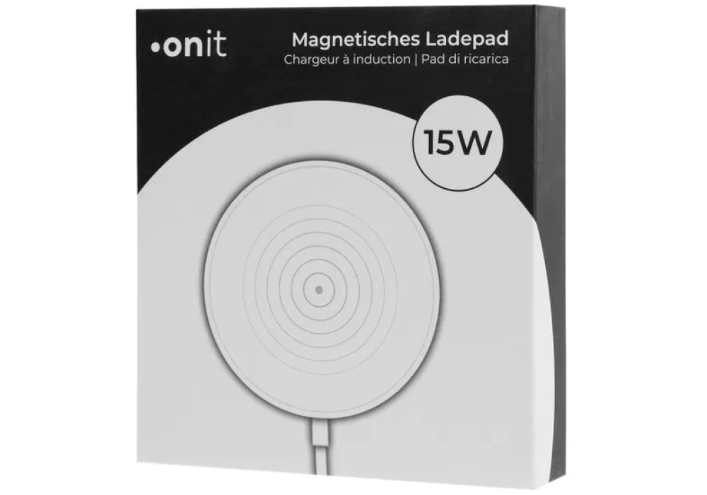 onit Chargeur magnétique 15 W (Blanc)