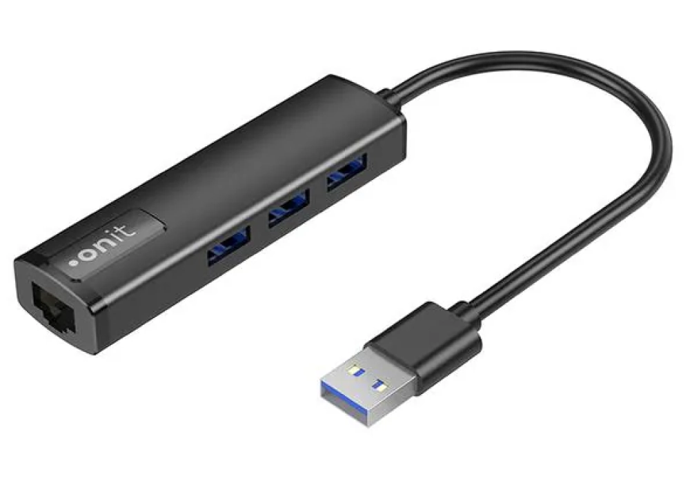 onit Hub USB-A avec port RJ45