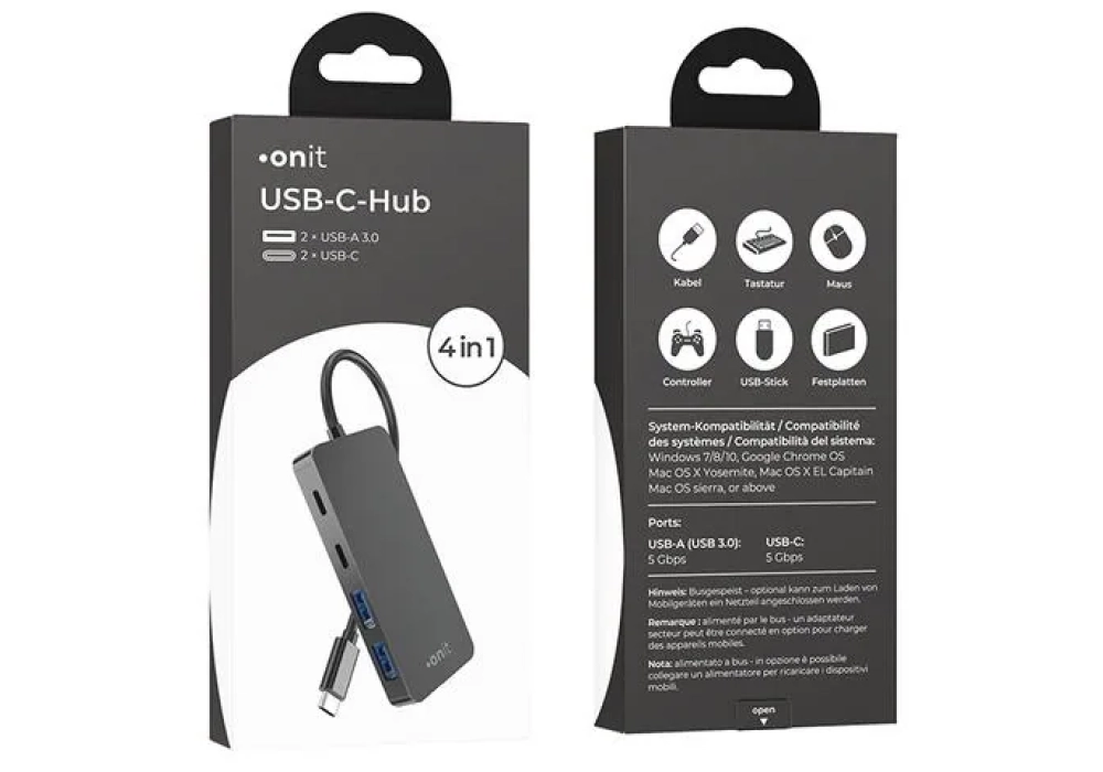 onit Hub USB-C 2A2C