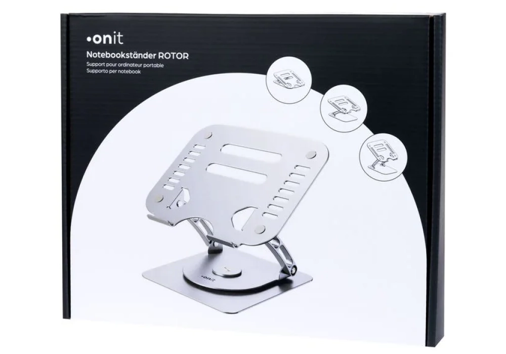onit Supports d’ordinateur portable ROTOR 10 - 17.3"