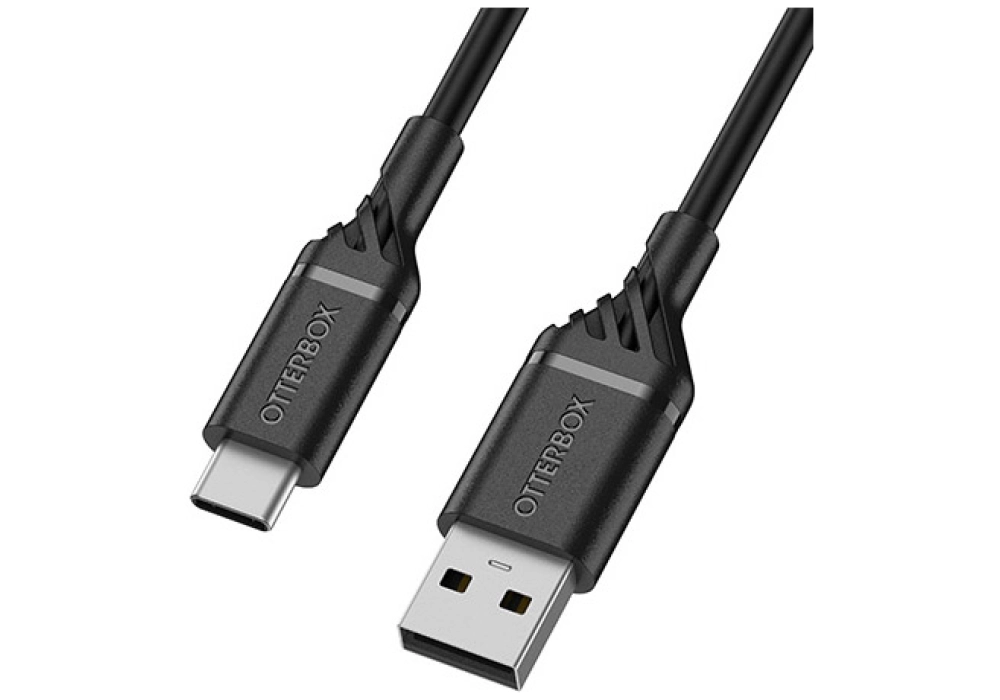 OtterBox USB-C to USB-A Cable - 1 m (Black)
