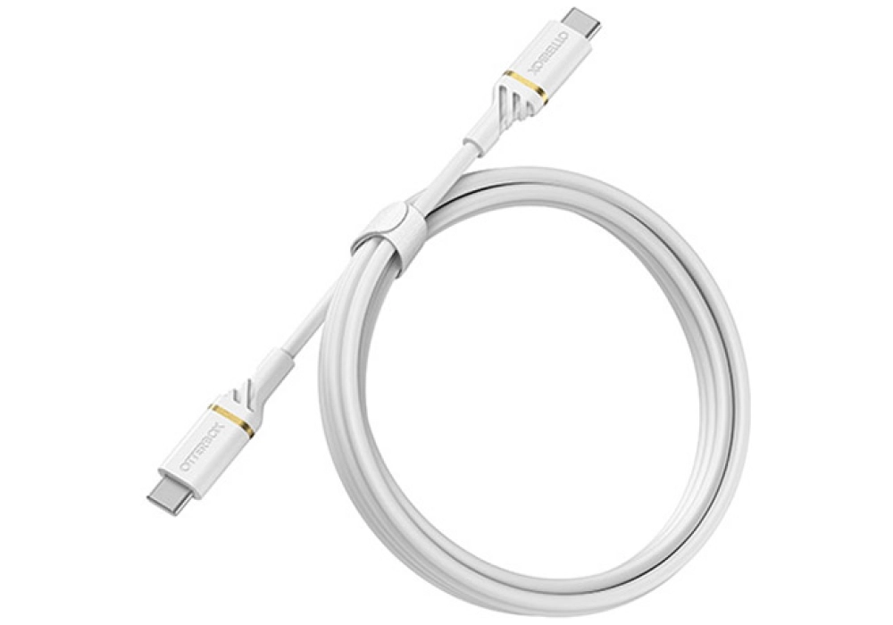 OtterBox USB-C to USB-C Fast Charge Cable - 1 m (White)