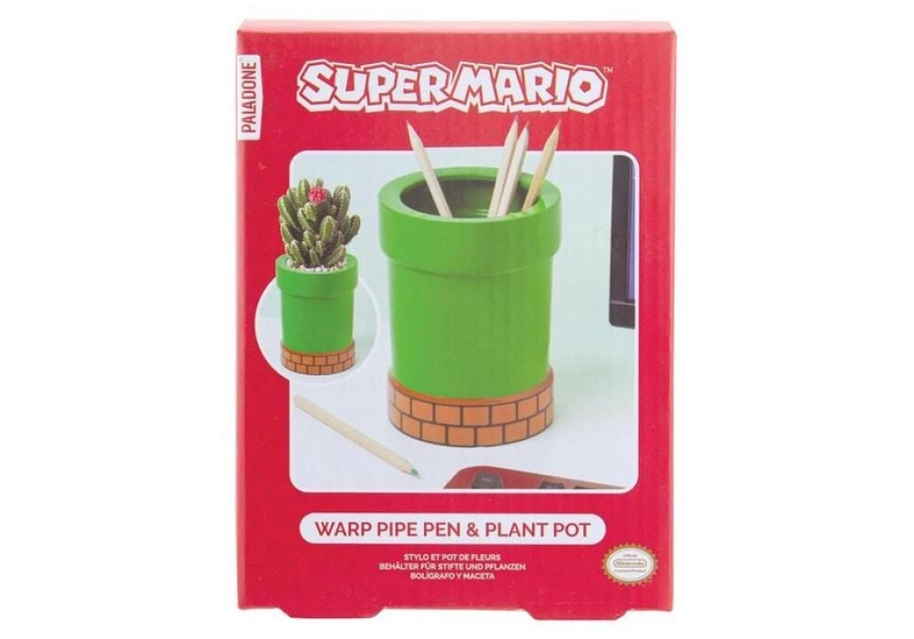 Paladone Porte-stylo Super Mario Warp Pipe
