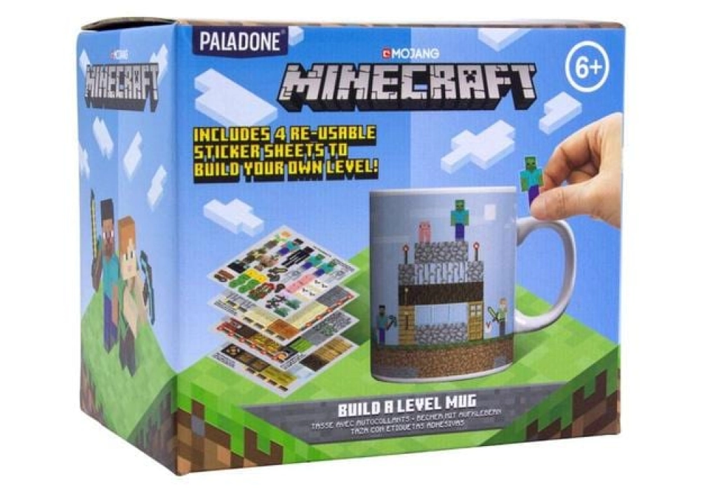 Paladone Tasse Minecraft - Build a Level