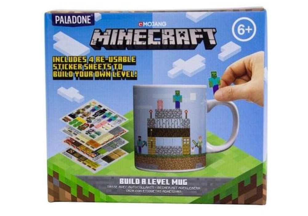 Paladone Tasse Minecraft - Build a Level