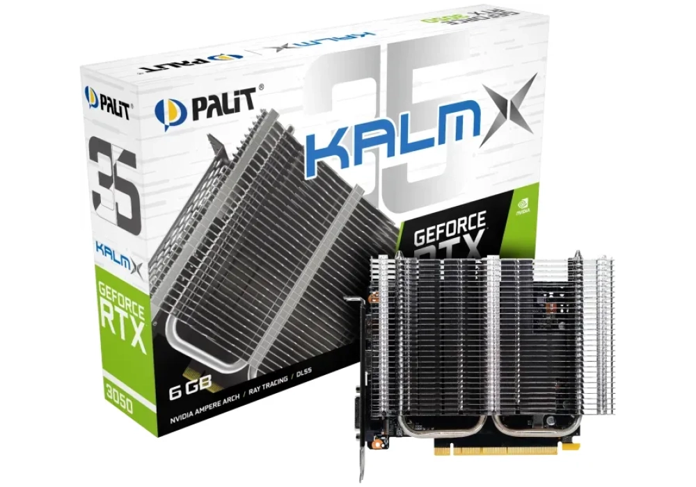 Palit GeForce RTX 3050 KalmX 6 GB